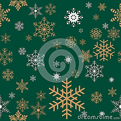 Seamless Christmas wrapping paper pattern. Stock Photo