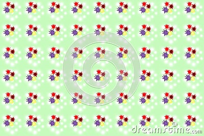 Seamless color splats pattern Stock Photo