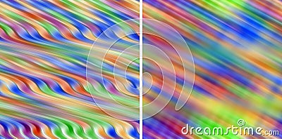 Seamless colorful blurred pattern Stock Photo