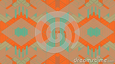 4k Kaleidoscopic Loop. Vintage Style Mandala Art Animated Pattern  Background Stock Footage - Video of dynamic, background: 163828882
