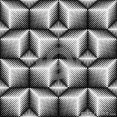 Seamless Cube Pattern. 3d Abstract Geometric Texture Vector Illustration