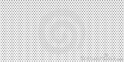 Seamless cute polka dots pattern. Vector Illustration