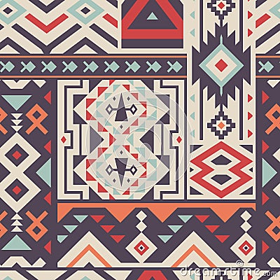 Seamless Decorative Vector Pattern for Textile Design Vector Illustration