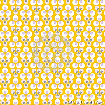 Seamless dots pattern Vector Illustration