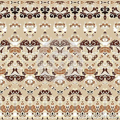 Seamless ethnic patterns Vector Illustration