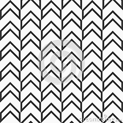 Seamless fashion arrows patterns. Vector Illustration