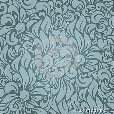 Seamless floral pattern Vector Illustration