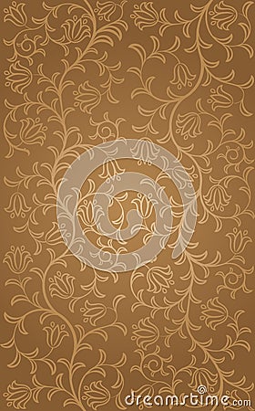 Seamless floral pattern Vector Illustration