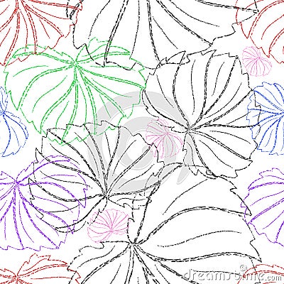 Seamless floral pattern Vector Illustration