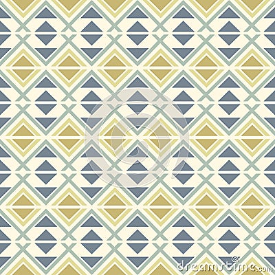 Seamless geometric ethnic pattern Vector Illustration