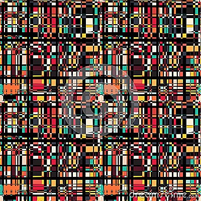 Seamless geometric pattern. Vector Illustration