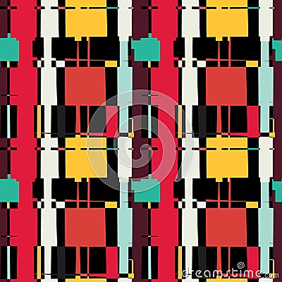 Seamless geometric pattern. Vector Illustration