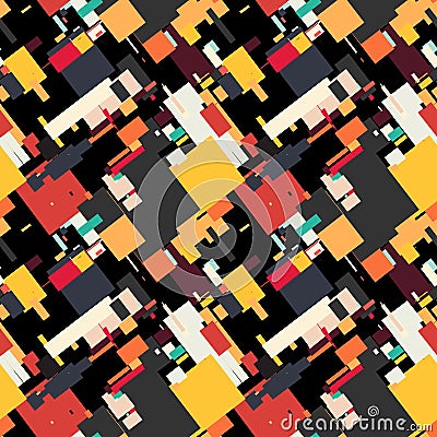 Seamless geometric pattern. Vector Illustration