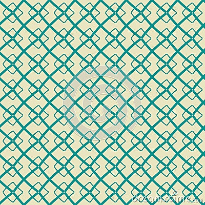 Seamless geometric pattern in hand drawn style Vector Illustration