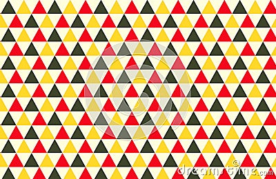 Seamless geometric pattern with triangles background Stock Photo