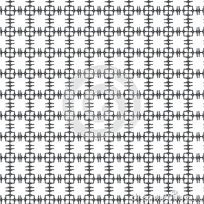 Seamless geometric tiles lines pattern background Vector Illustration