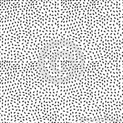 Seamless geometric vector background, simple black and white leafs vector pattern, accurate, editable and useful background for Stock Photo