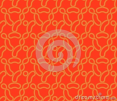 Abstract seamless background pattern with colorful knots. Mosaic texture for prints, textile, fabric, package, cover, greeting Stock Photo