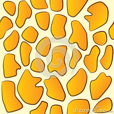 Seamless giraffe pattern Stock Photo