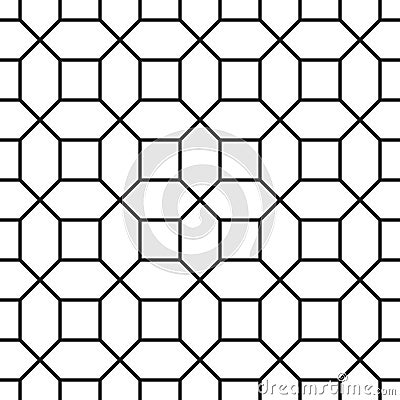 Seamless Girih Geometric pattern. Stock Photo