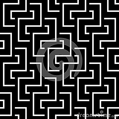 Seamless Girih Geometric pattern. Stock Photo