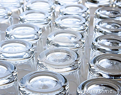 Seamless glass background Stock Photo