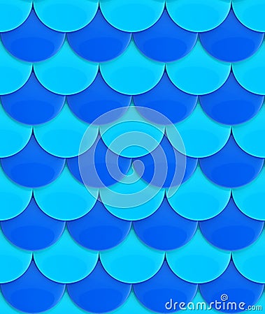 Seamless glossy squama background texture Stock Photo