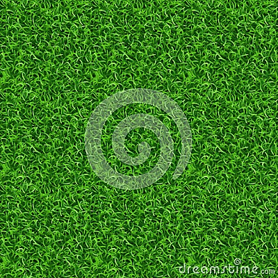 Seamless grass vector texture Vector Illustration