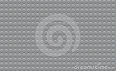 Seamless grey constructor background. Lego concept style Stock Photo