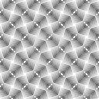 Seamless halftone pattern Vector Illustration