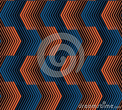 Seamless halftone stripe line pattern vector, Geometric chevron Abstract pattern for Fabric and textile printing, sport jersey Vector Illustration