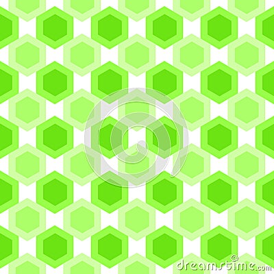 Seamless hexagonal splinter cells pattern Stock Photo