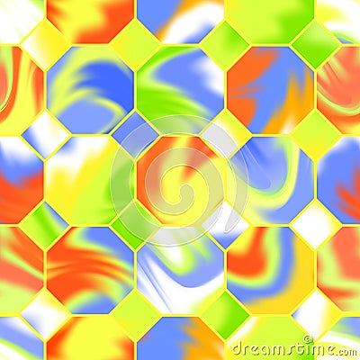 Seamless holographic pattern. The geometric shape. Vector Illustration