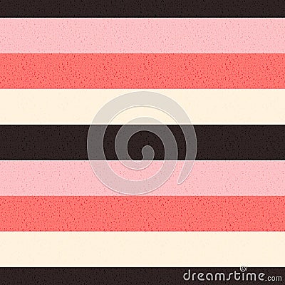 Seamless horizontal stripes pattern Vector Illustration