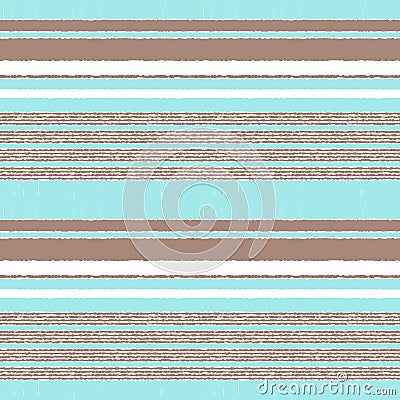 Seamless horizontal stripes pattern Vector Illustration