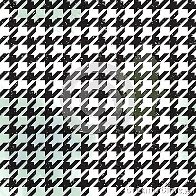 Seamless houndstooth pattern Vector Illustration