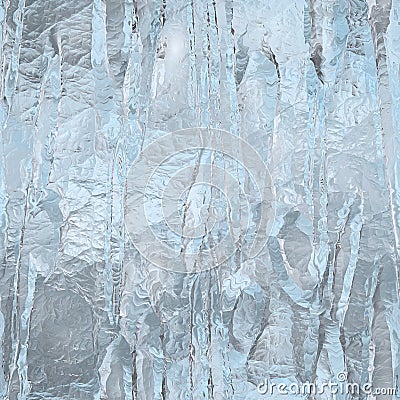 Seamless ice texture, winter background Stock Photo