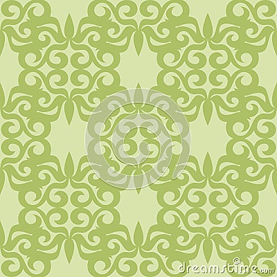 Seamless kazakh, oriental, muslim, asian pattern Vector Illustration