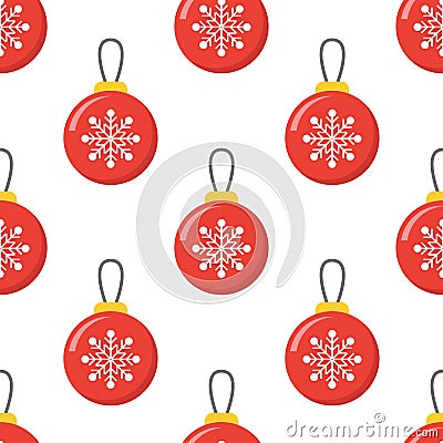 Christmas jingle bells seamless. Vector Illustration