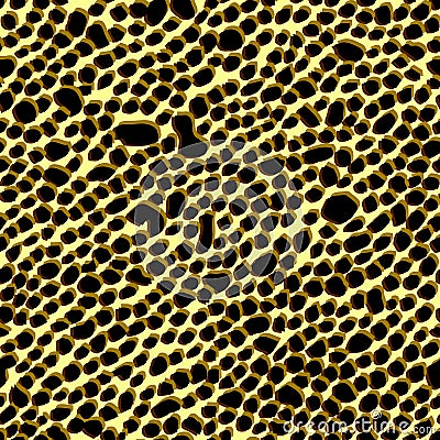 Seamless leopard cheetah animal skin pattern. Ornamet Design for women textile fabric printing. Suitable for Stock Photo