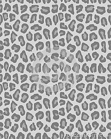 Seamless leopard pattern Stock Photo