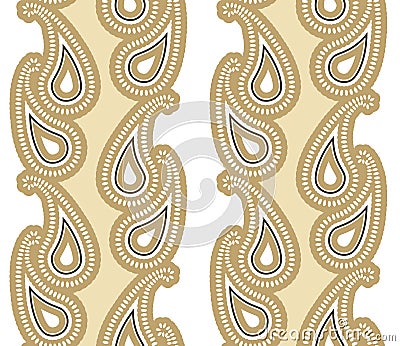 Seamless luxury paisley Vector Illustration