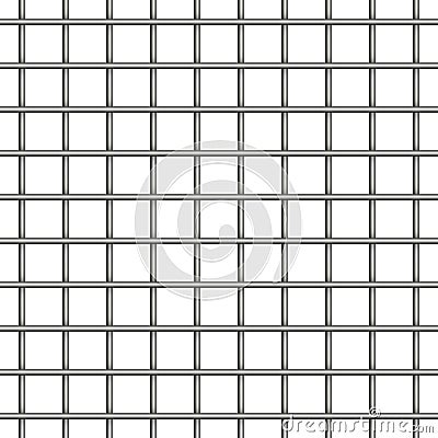Seamless metal grid vector pattern background Vector Illustration