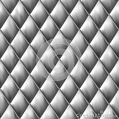 Seamless metal pattern Stock Photo