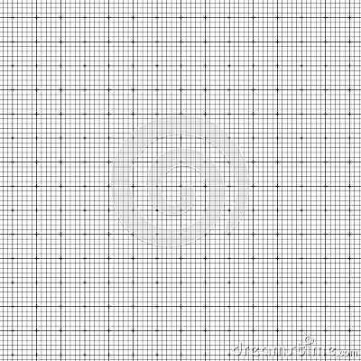 Seamless millimeter graph paper Vector Illustration