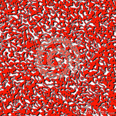 Seamless modern red pattern Stock Photo