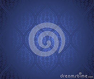 Seamless moroccan pattern background Vector Illustration