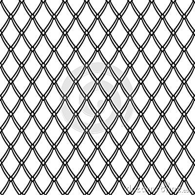Seamless netting texture. Lattice pattern Vector Illustration