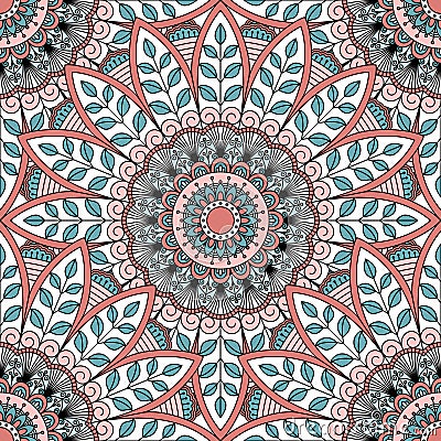 Seamless oriental pattern. Vector Illustration