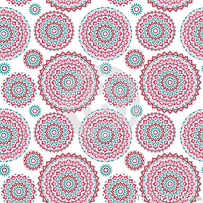 Seamless oriental pattern. Vector Illustration